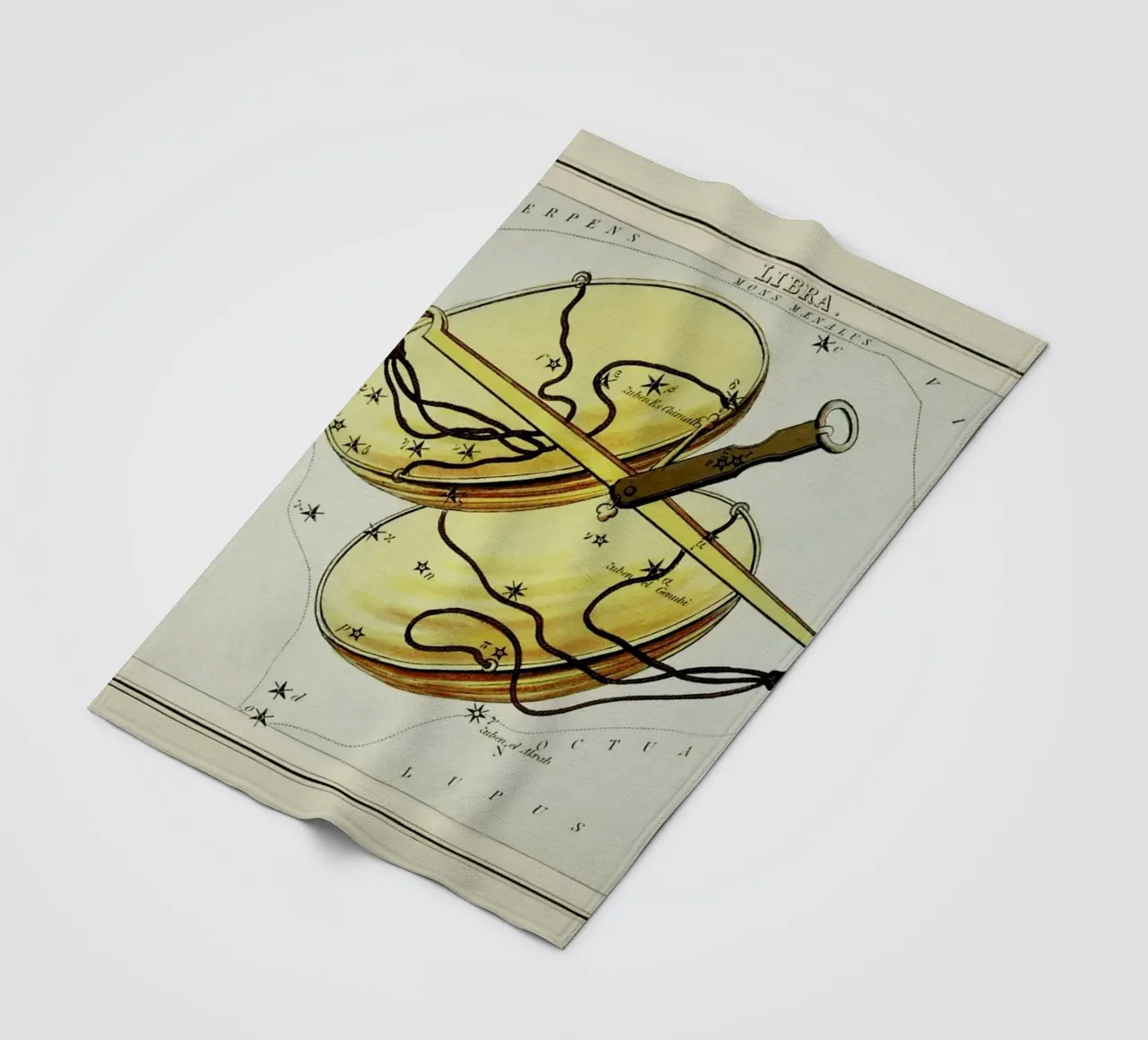 Libra Fleecedecke von Vintage by JUNIQE