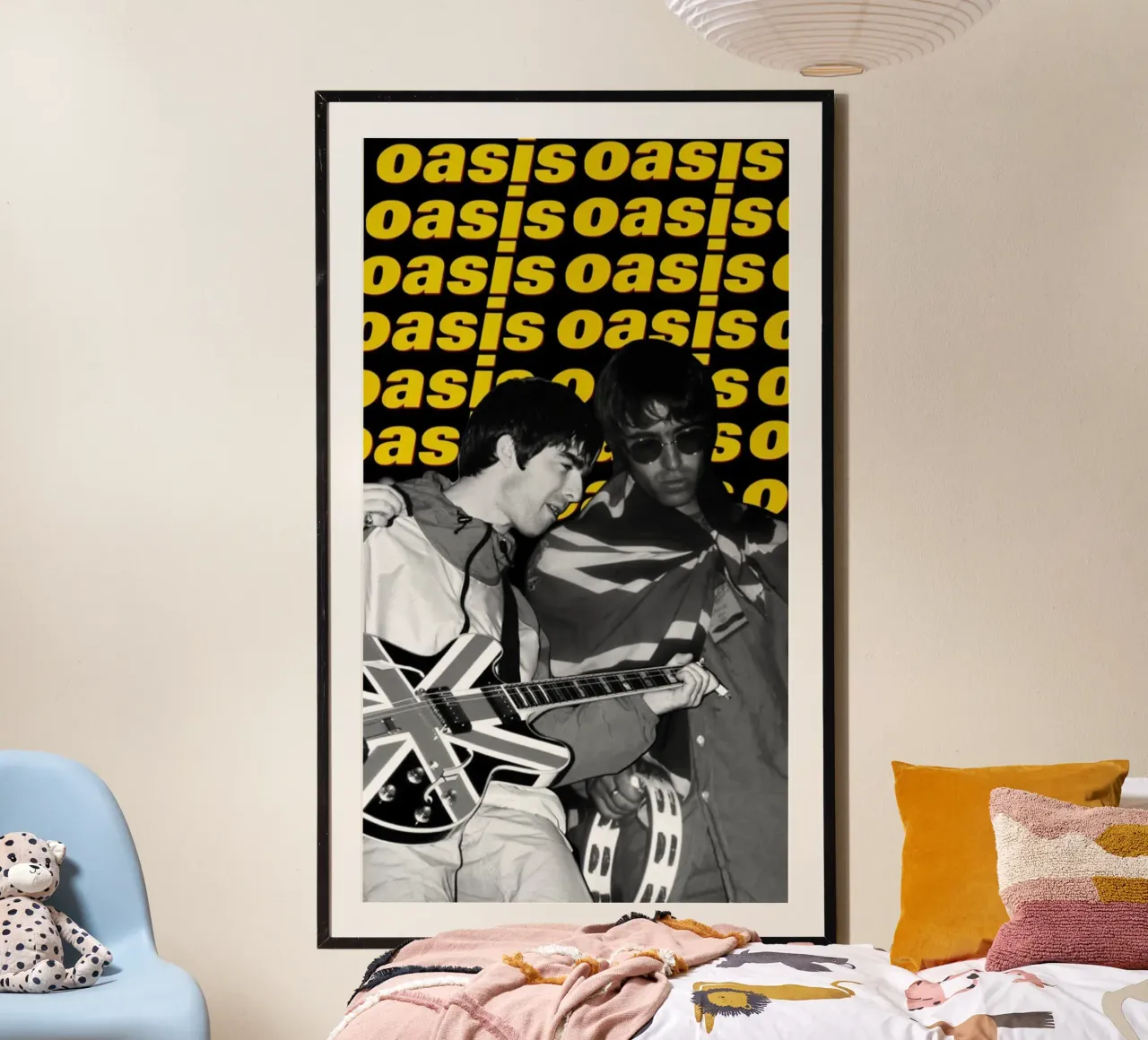 Sigarette dopo accordi supersonici poster con telaio in plastica da volth