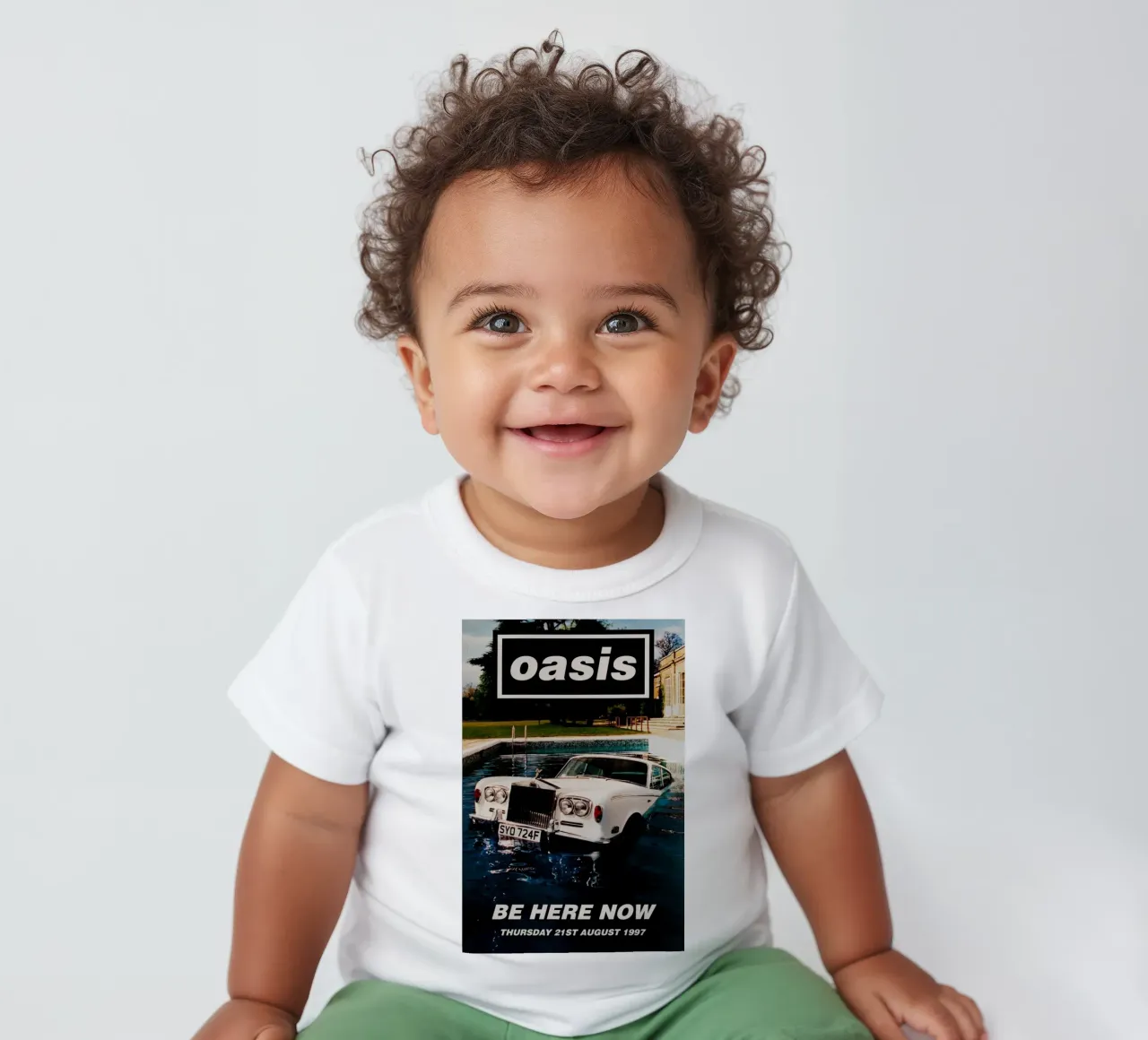 Loud Hearts Britpop Nacht Baby T-Shirt von volth