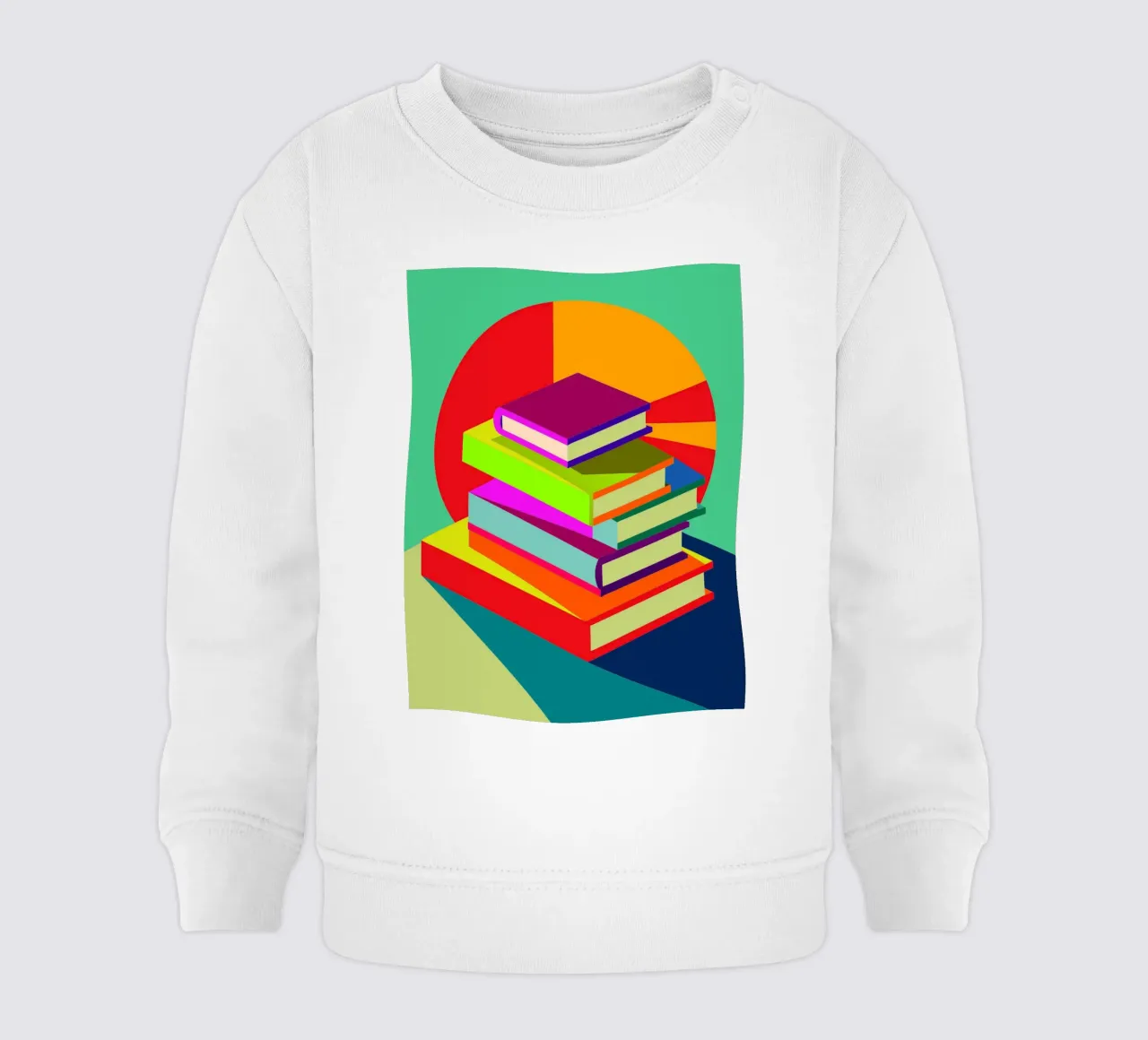 bücher vektor Baby Sweatshirt von zaidza