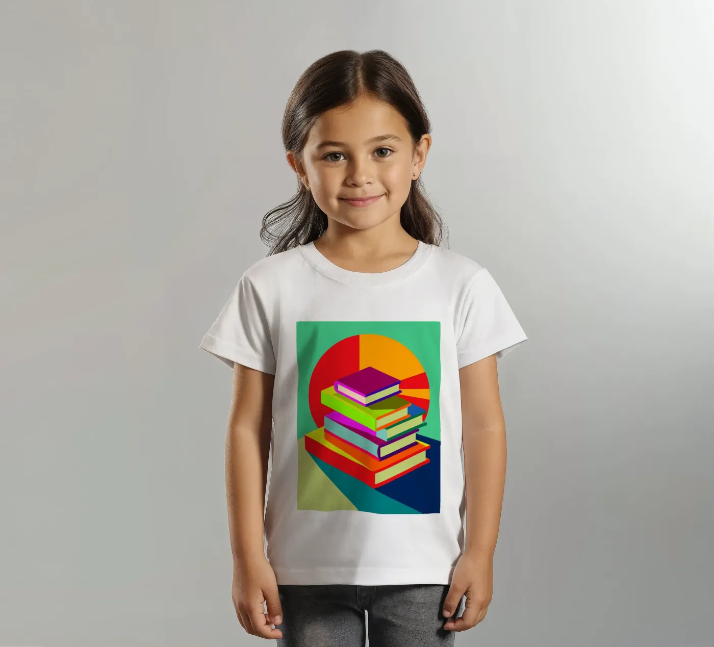 boeken vector kinder t-shirt van zaidza