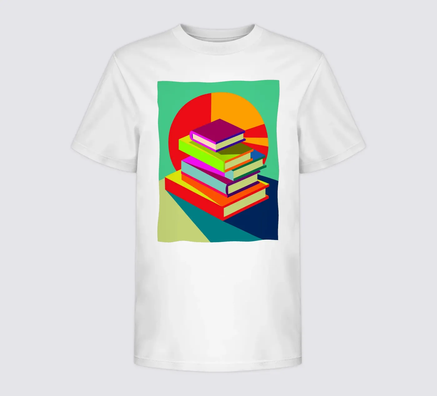 boeken vector kinder t-shirt van zaidza