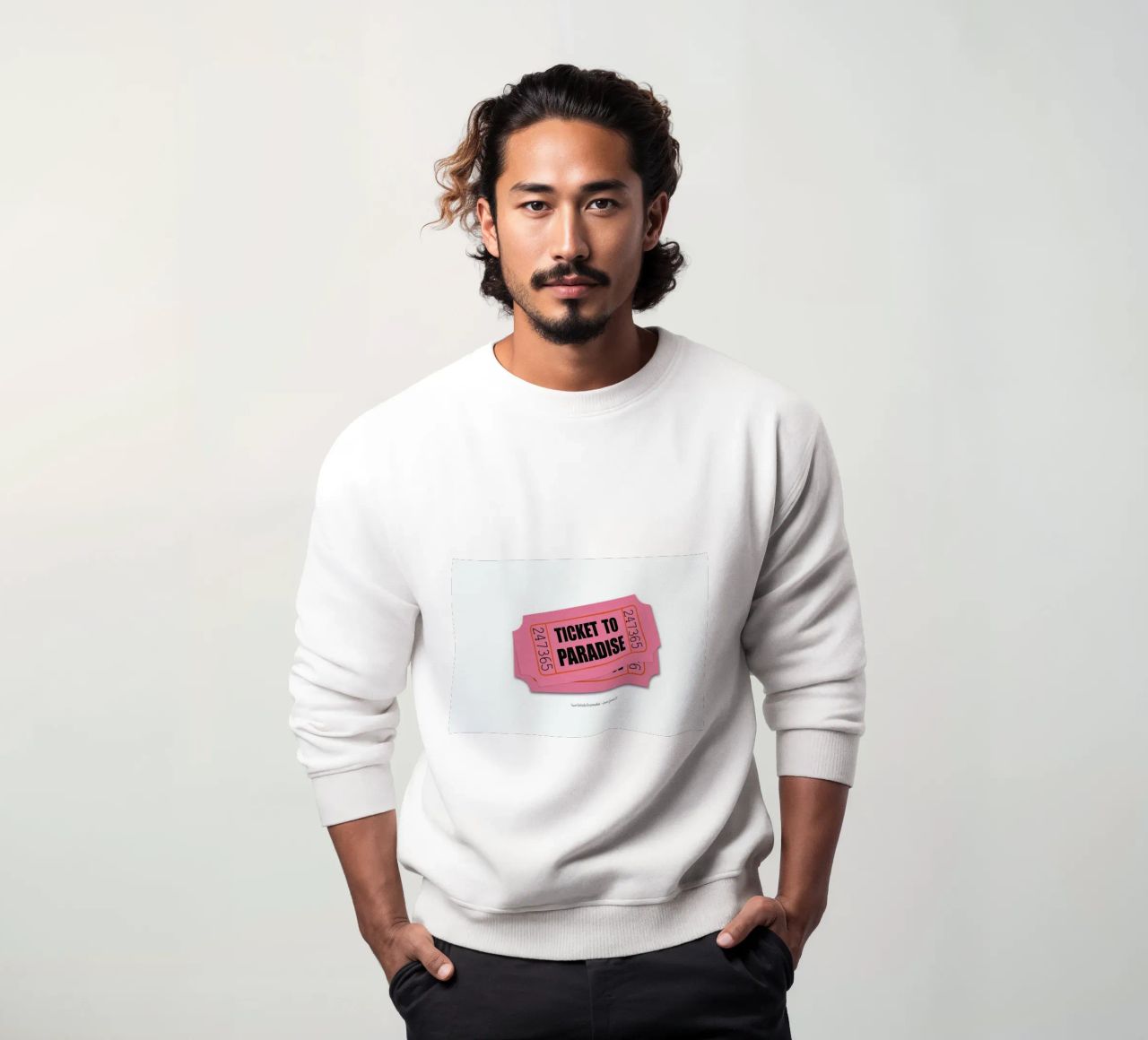 Two Tickets To Paradise sudadera de Laura Graves