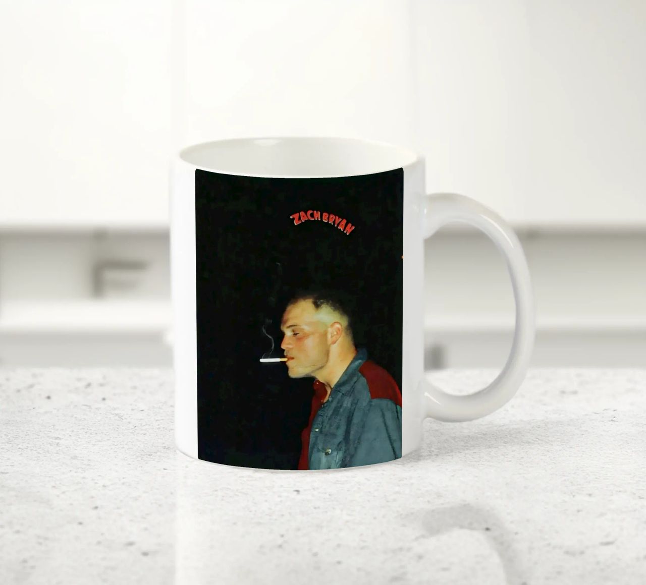 Zach Bryan tazza in ceramica da gudukepie