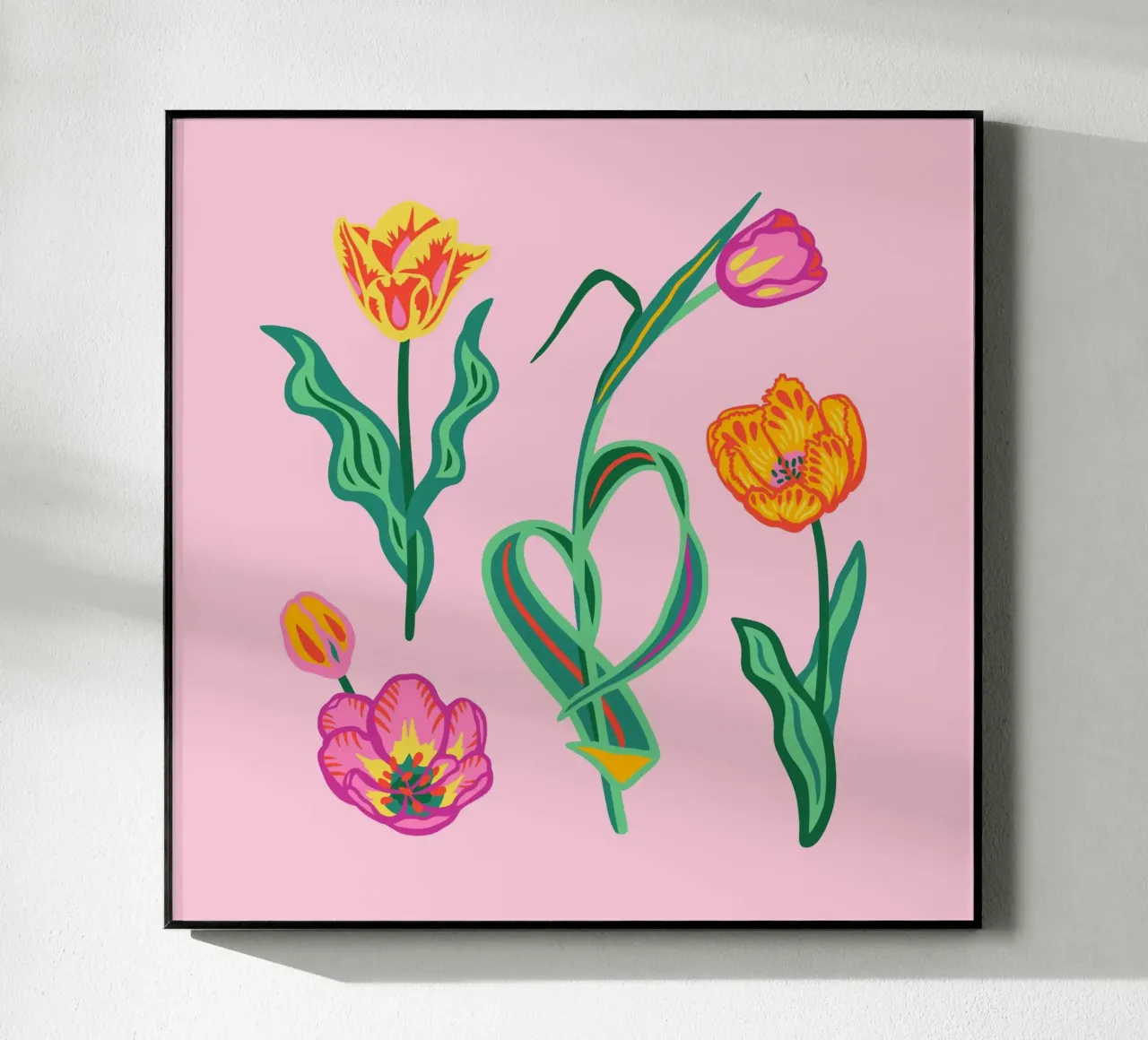 TULPENBUNT plexiglass da Anastasia Mattern