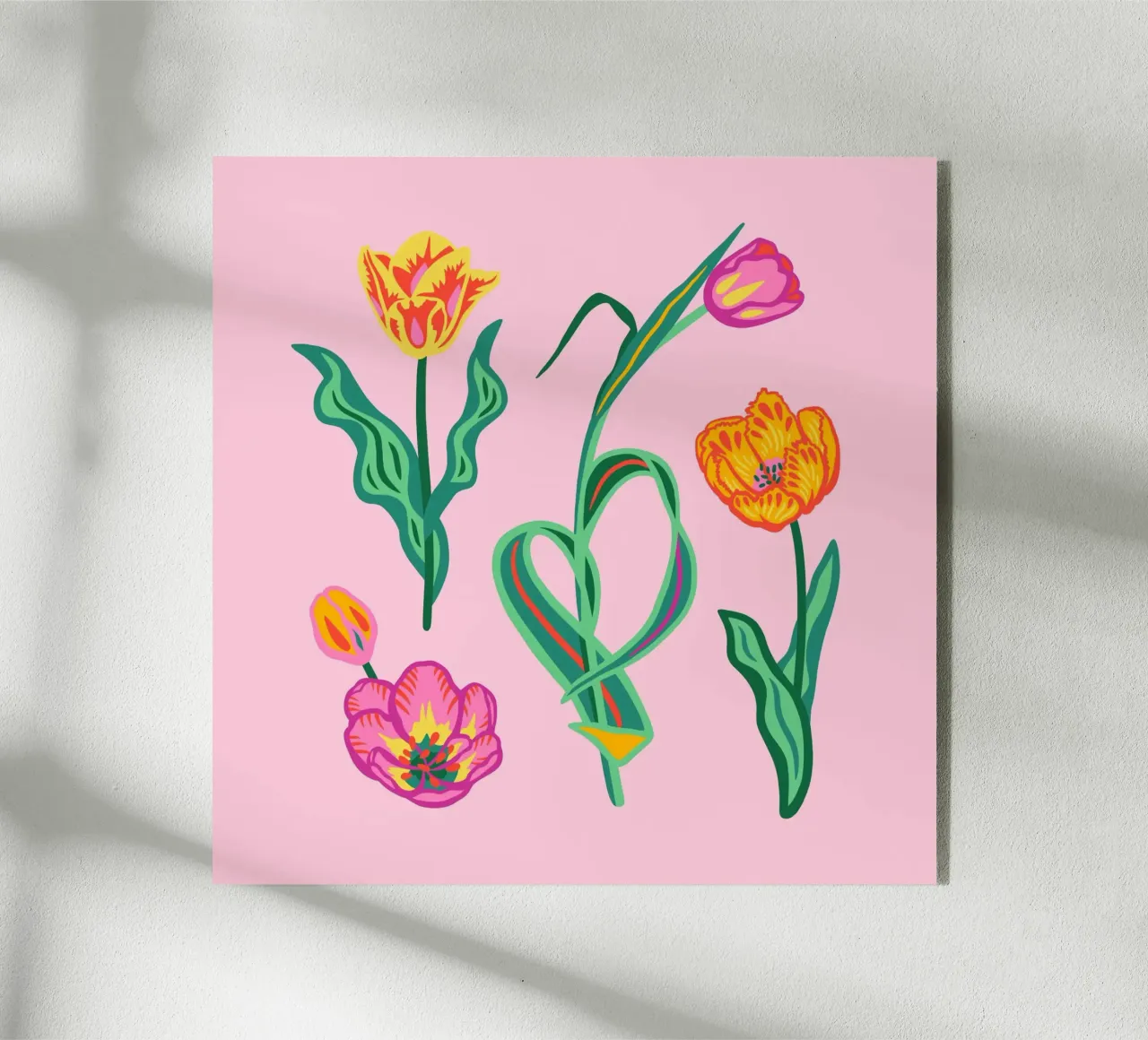 TULPENBUNT plexiglass da Anastasia Mattern