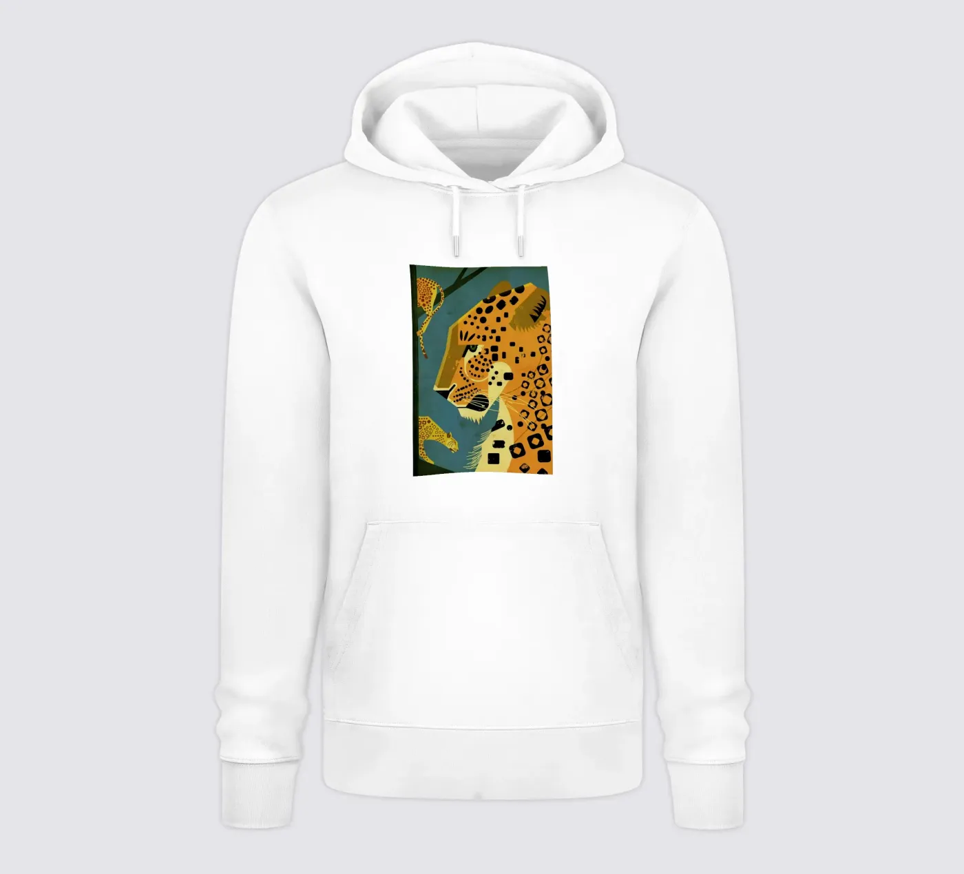 Leopard hoodie van Dieter Braun