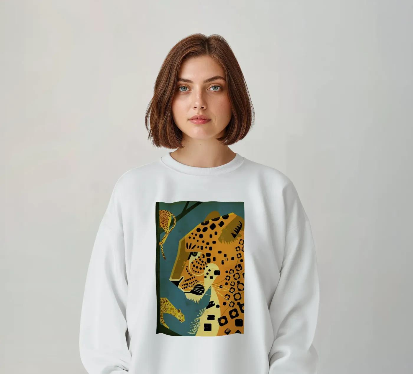 Leopard felpa da Dieter Braun