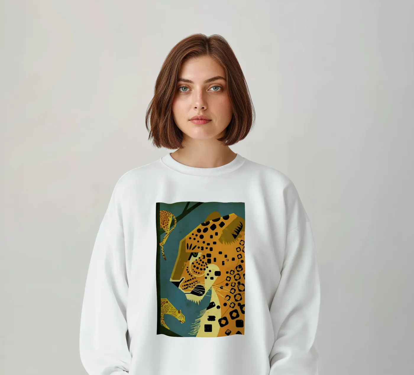 Leopard felpa da Dieter Braun