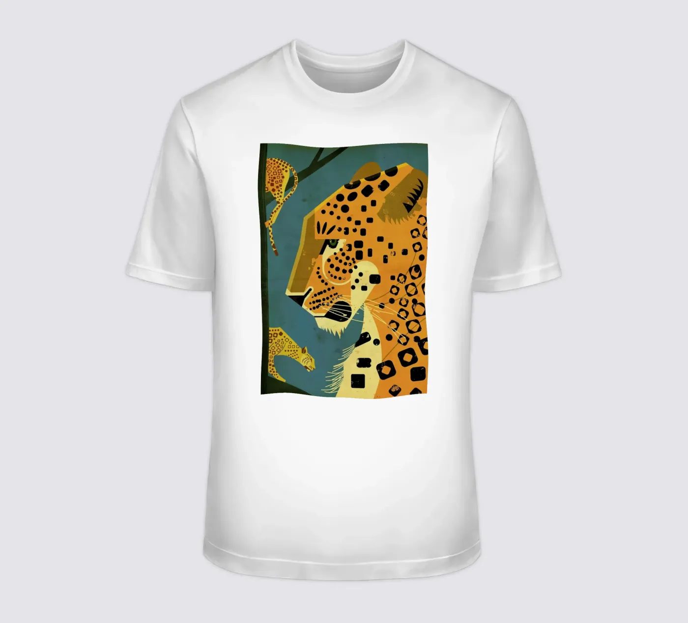 Leopard t-shirt da Dieter Braun