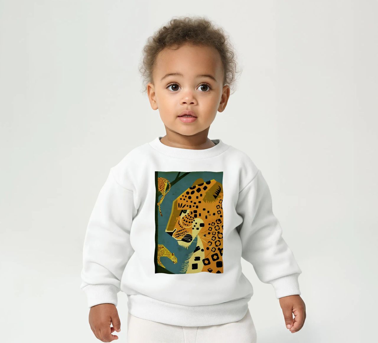 Leopard felpa neonato da Dieter Braun
