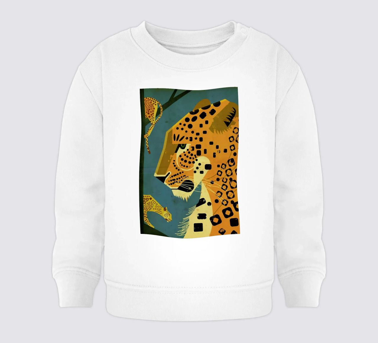Leopard felpa neonato da Dieter Braun