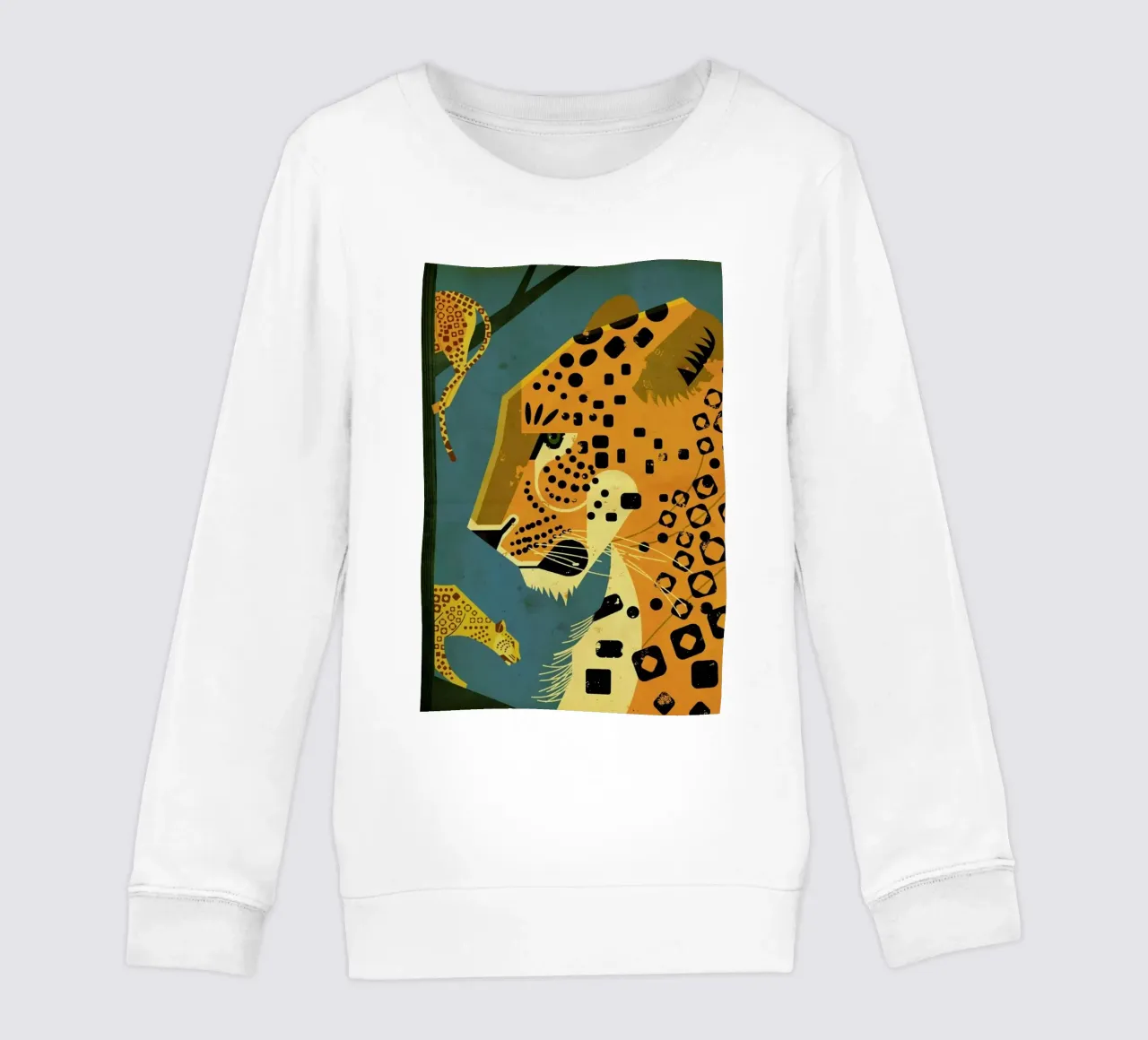 Leopard kids sweatshirt by Dieter Braun