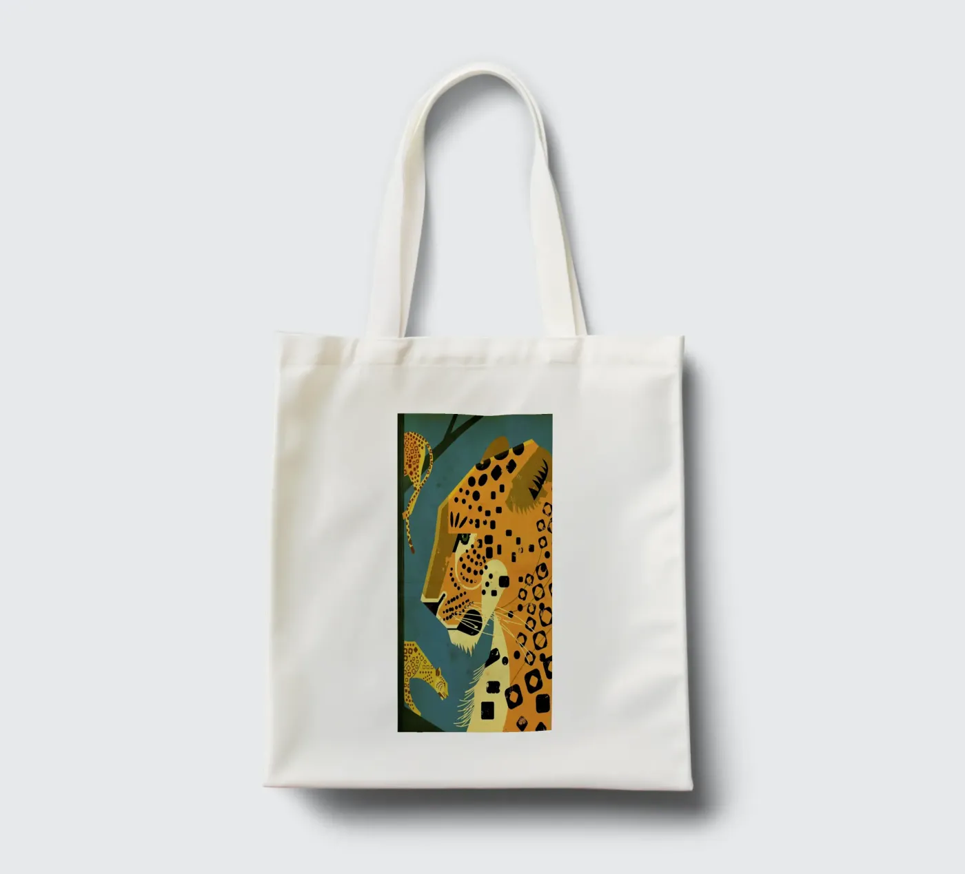 Leopard tote bag by Dieter Braun