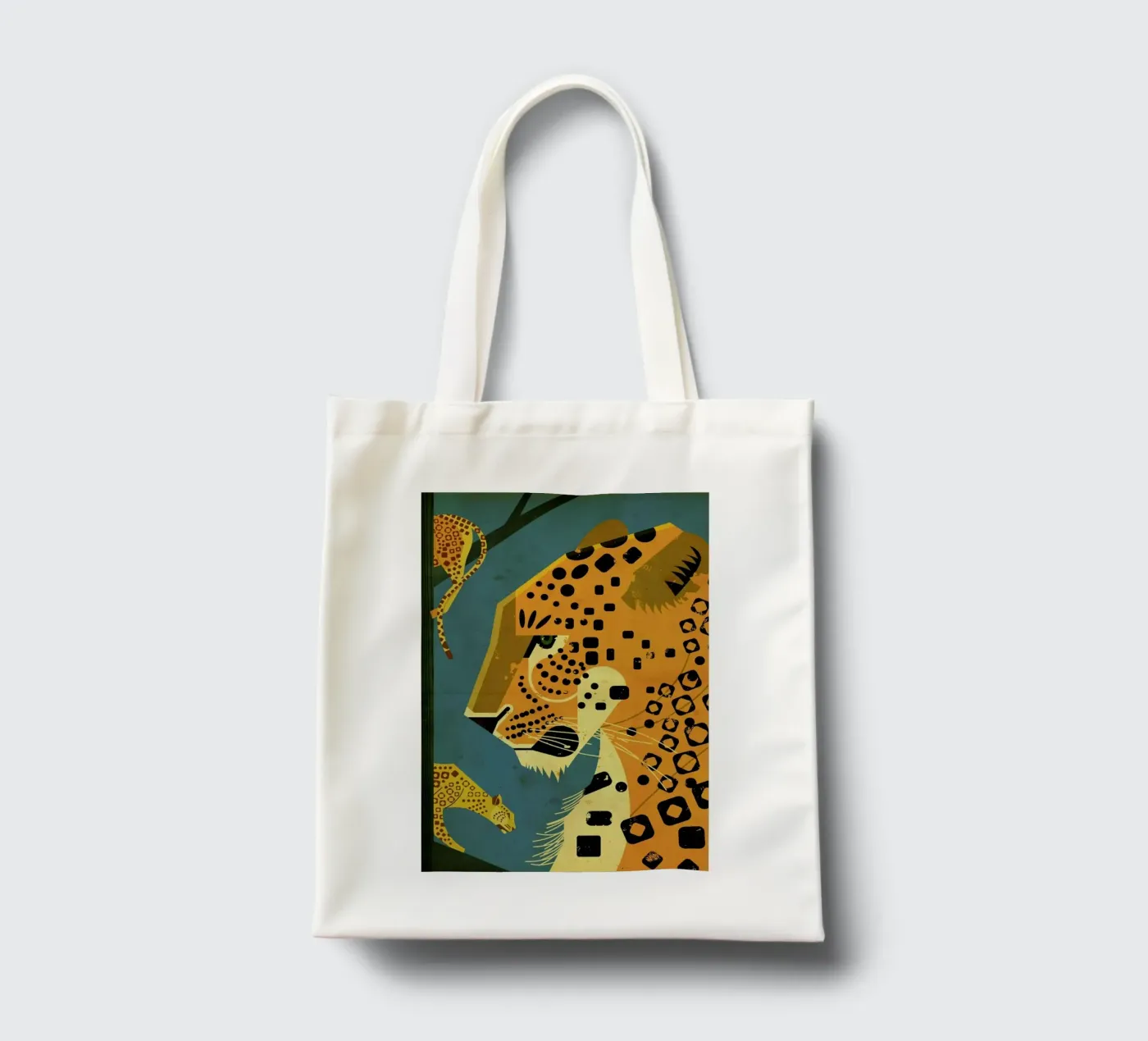 Leopard tote bag by Dieter Braun