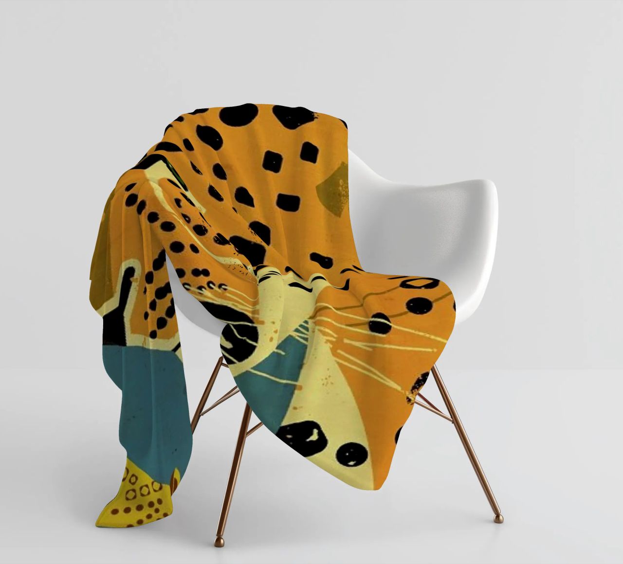 Leopard coperta in pile da Dieter Braun