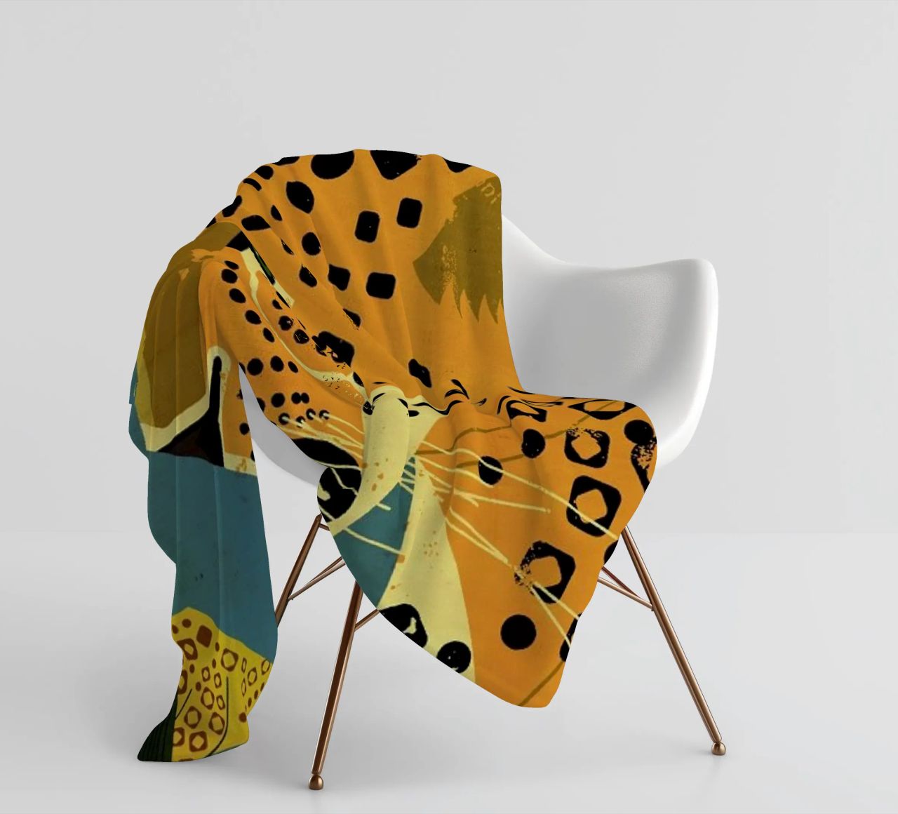 Leopard coperta in pile da Dieter Braun