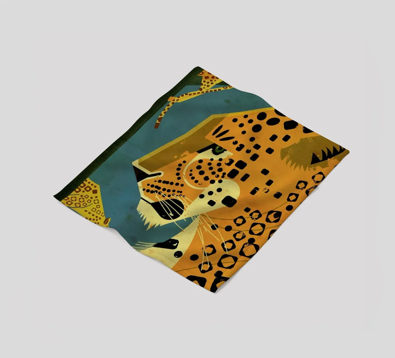 Leopard fleecedeken van Dieter Braun