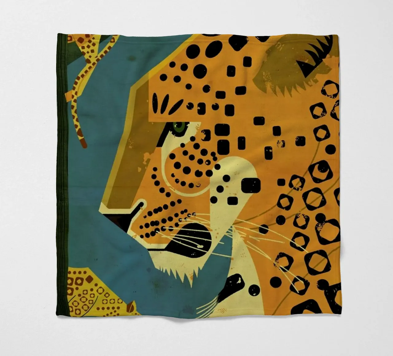 Leopard fleecedeken van Dieter Braun