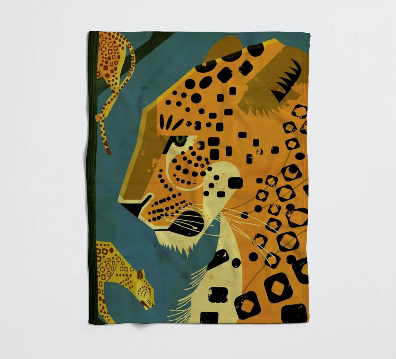 Leopard coperta in pile da Dieter Braun