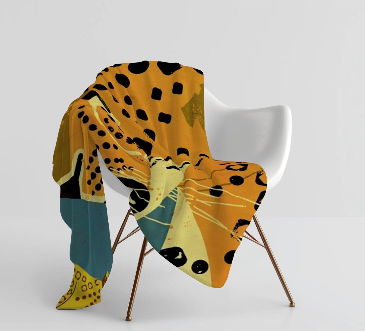 Leopard coperta in pile da Dieter Braun