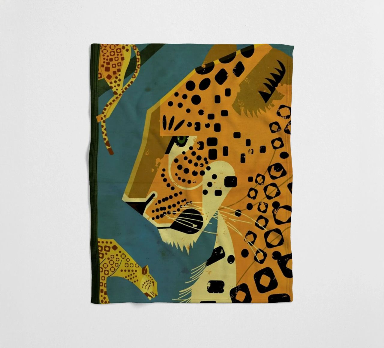 Leopard coperta in pile da Dieter Braun