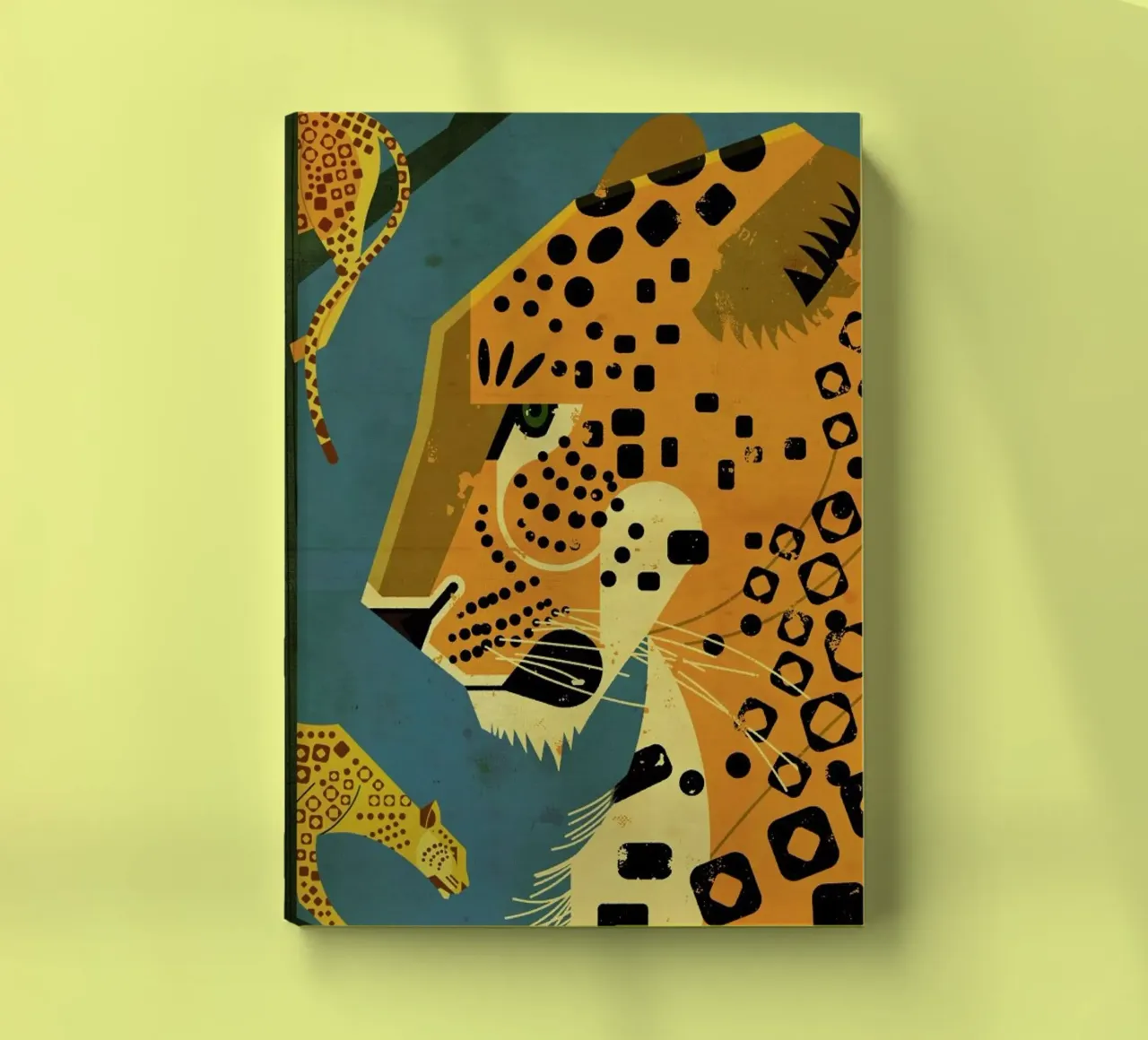 Leopard notebook by Dieter Braun