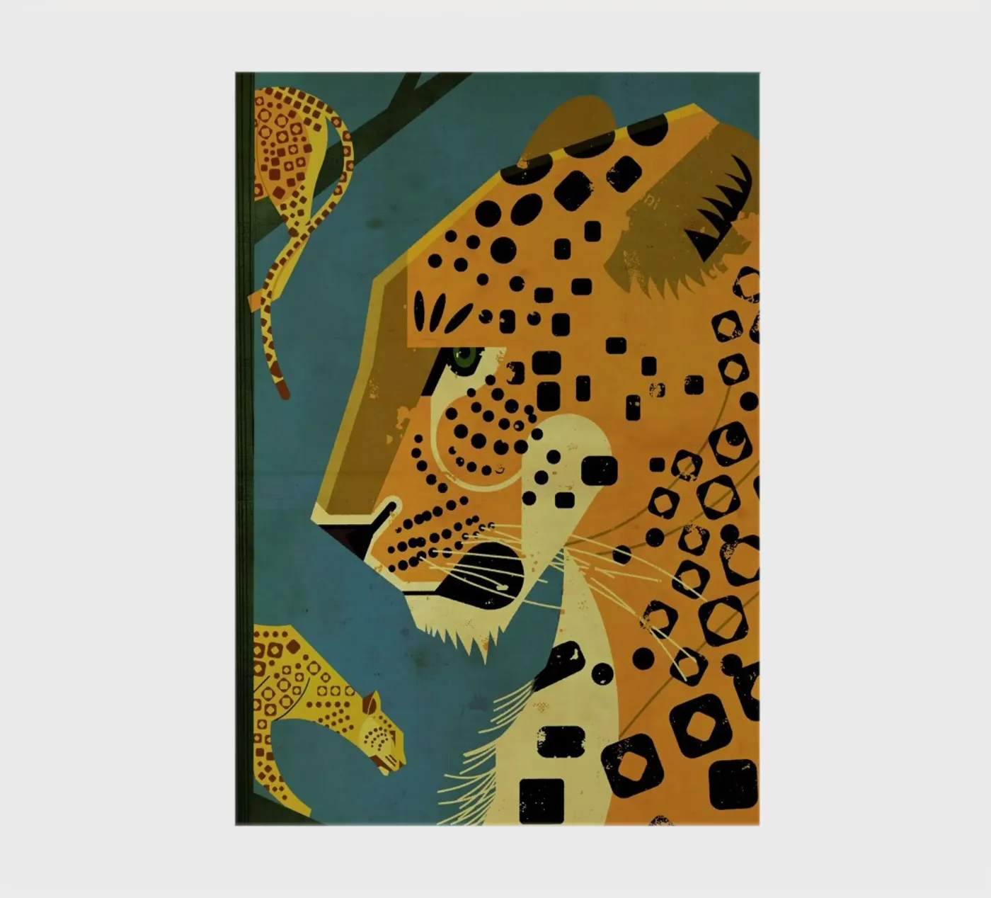 Leopard notebook by Dieter Braun