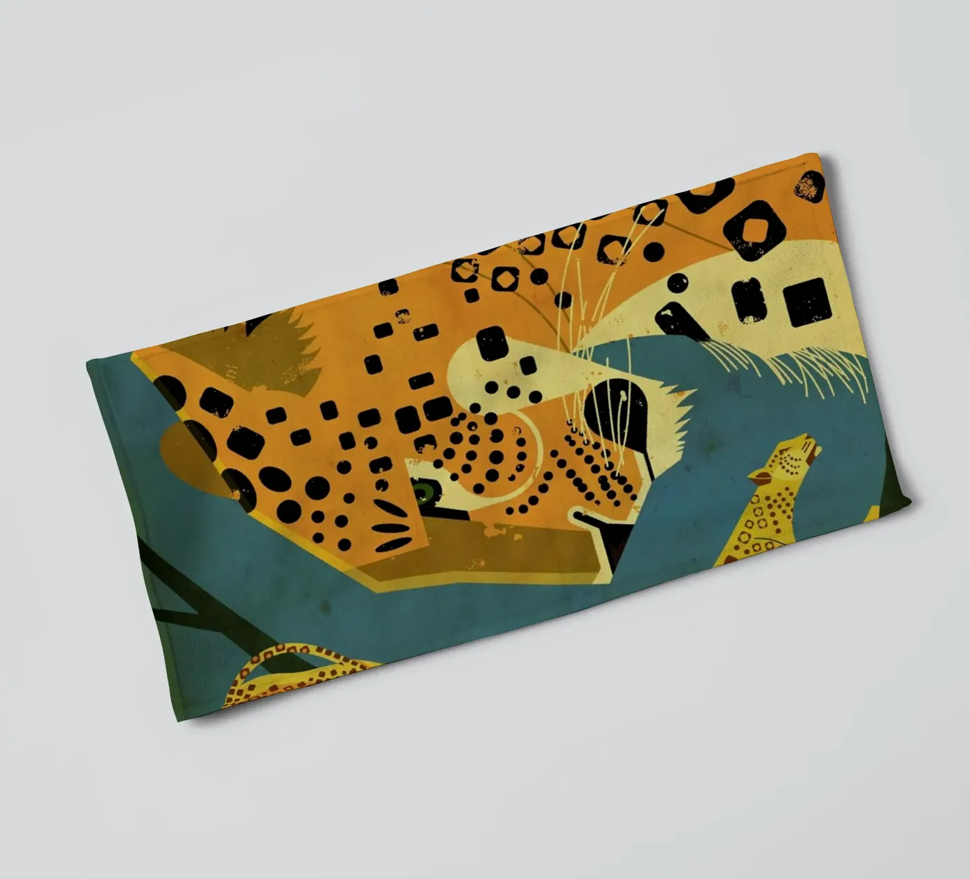 Leopard asciugamano da bagno da Dieter Braun