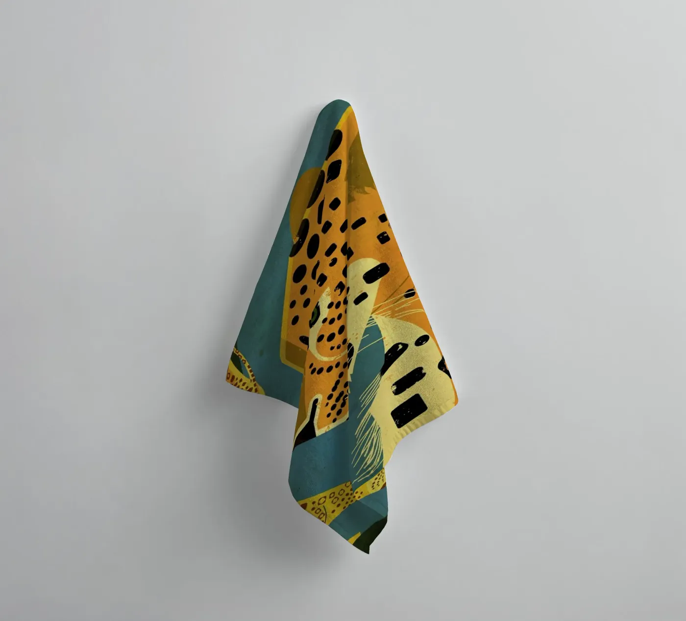Leopard asciugamano da bagno da Dieter Braun