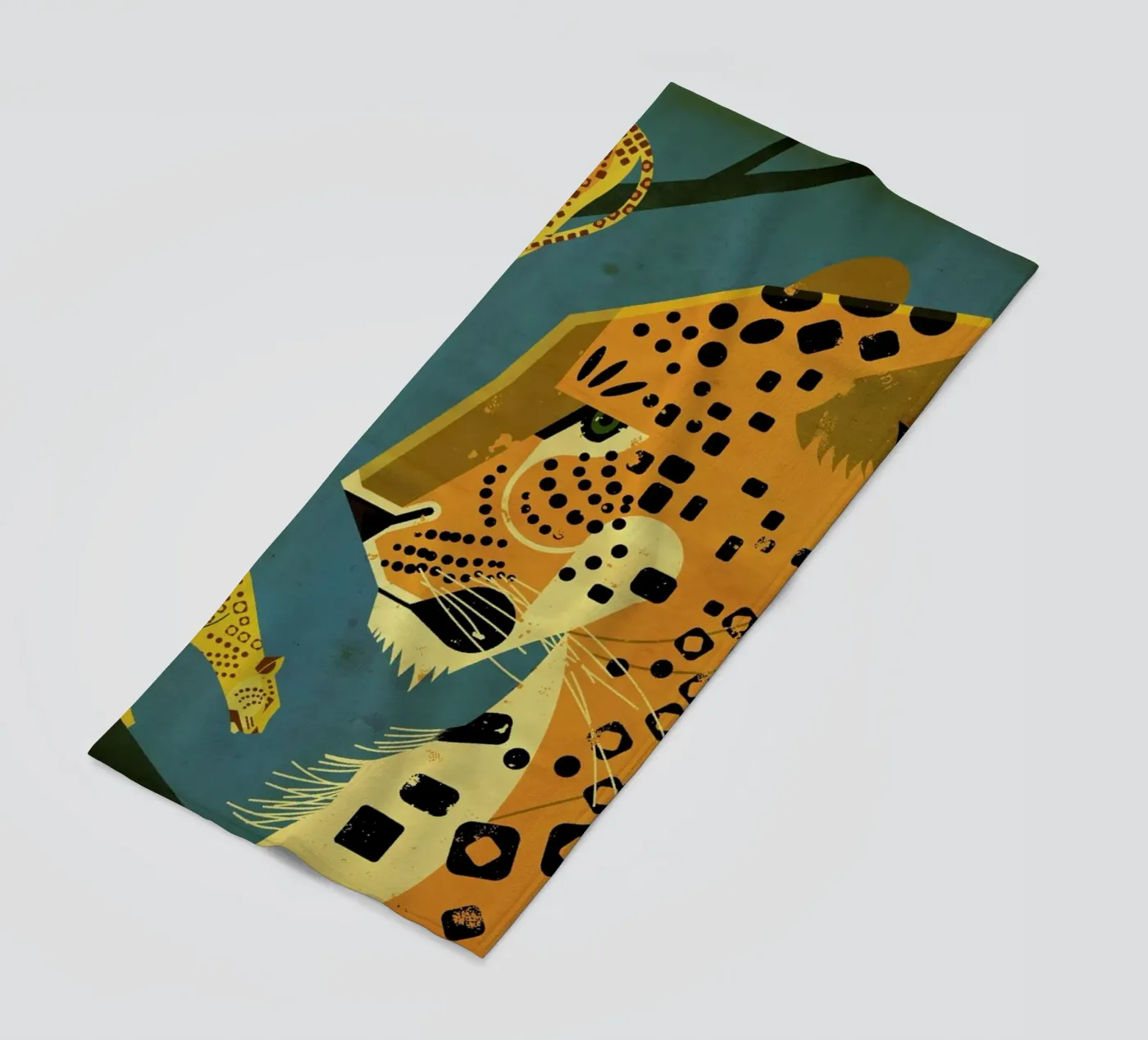 Leopard Strandtuch von Dieter Braun