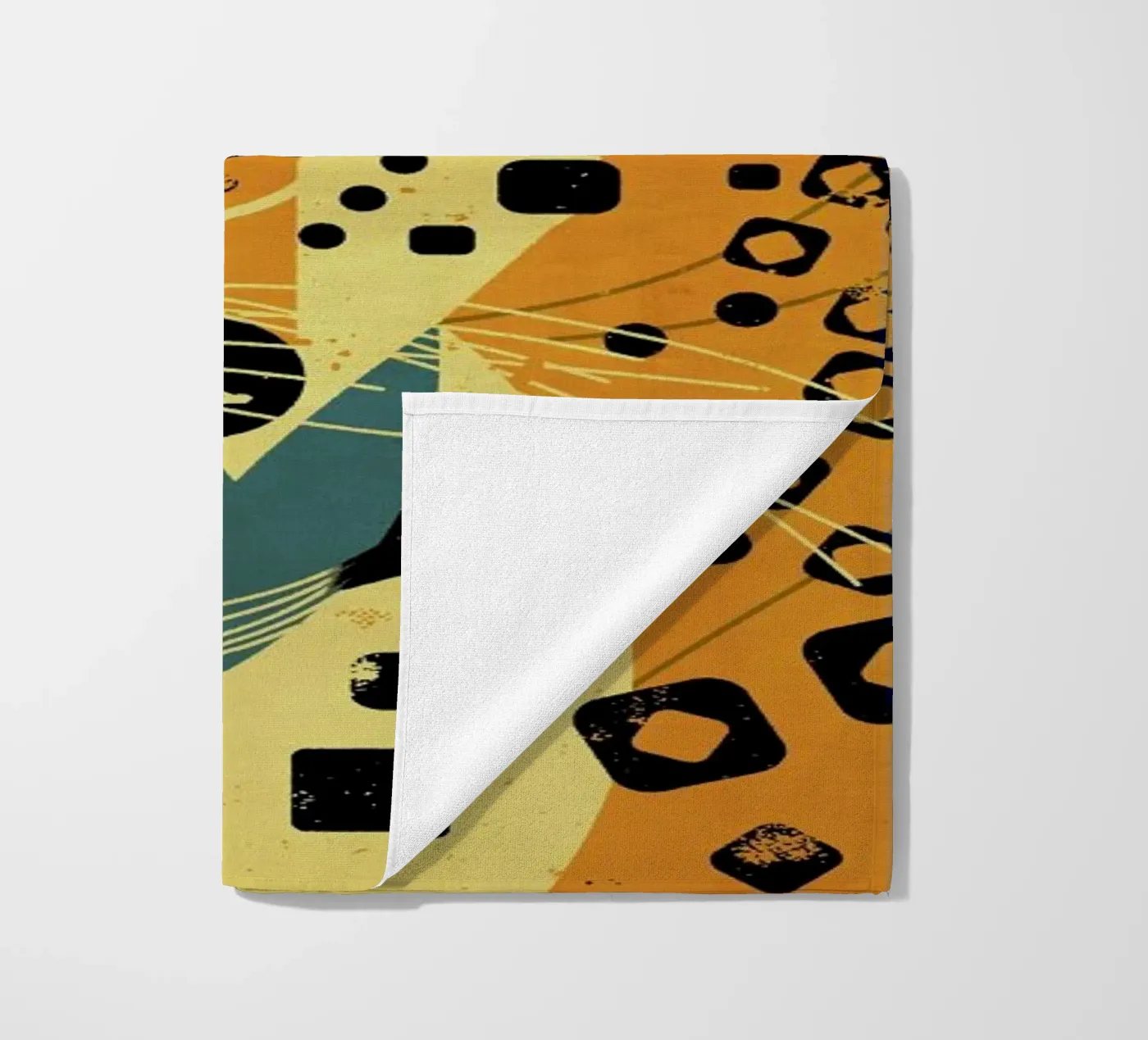 Leopard beach towel by Dieter Braun