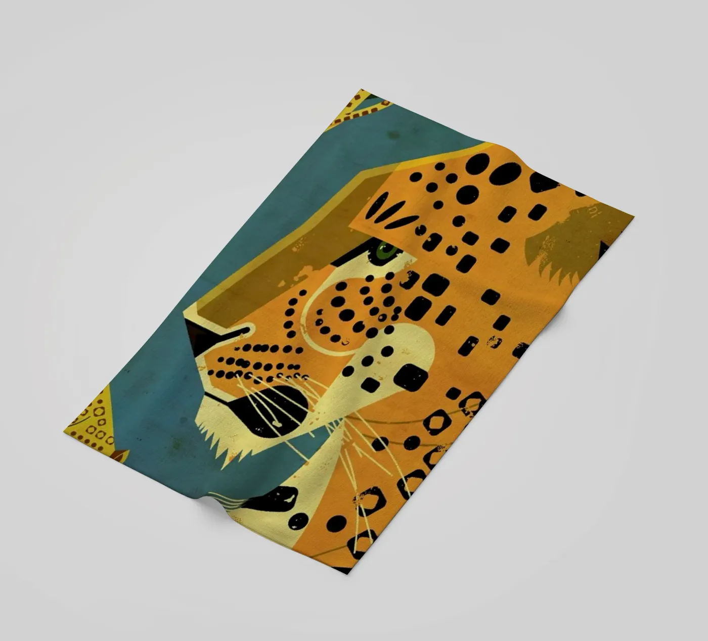 Leopard Strandtuch von Dieter Braun