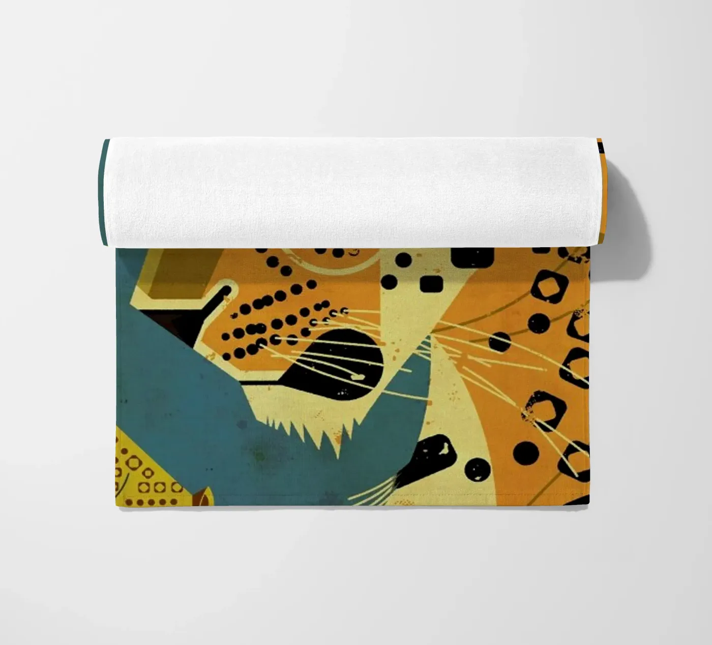 Leopard Strandtuch von Dieter Braun