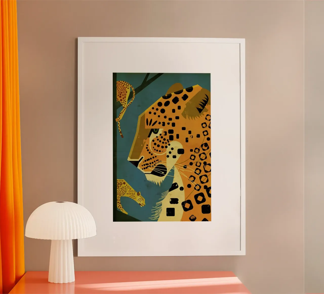 Leopard poster da Dieter Braun