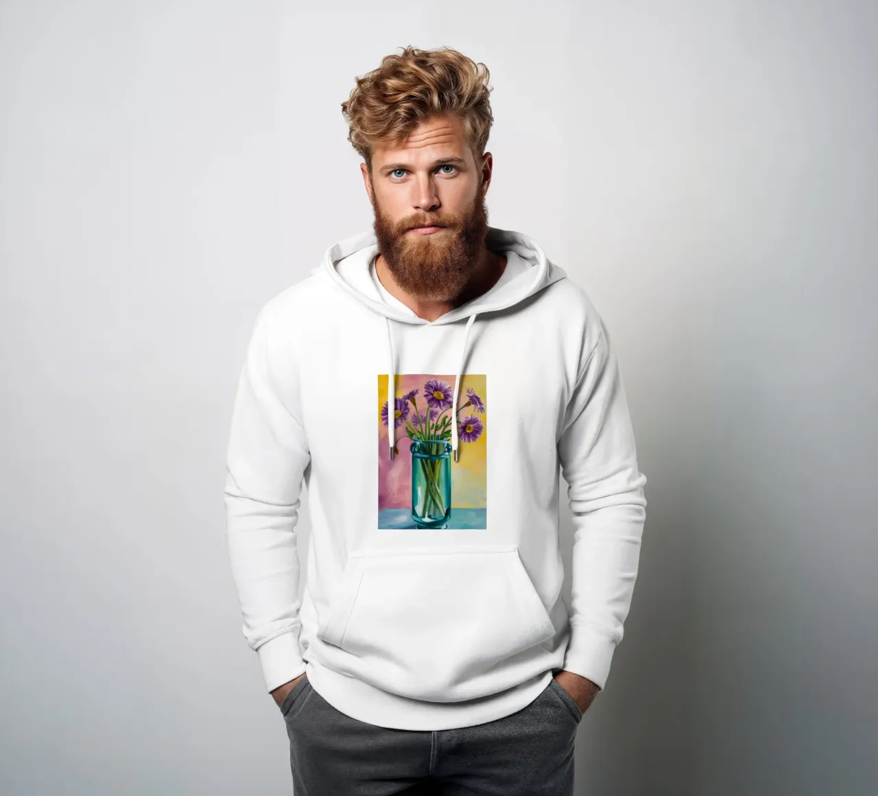 Ametista Aster Grace felpa con cappuccio da Tiga Bersama