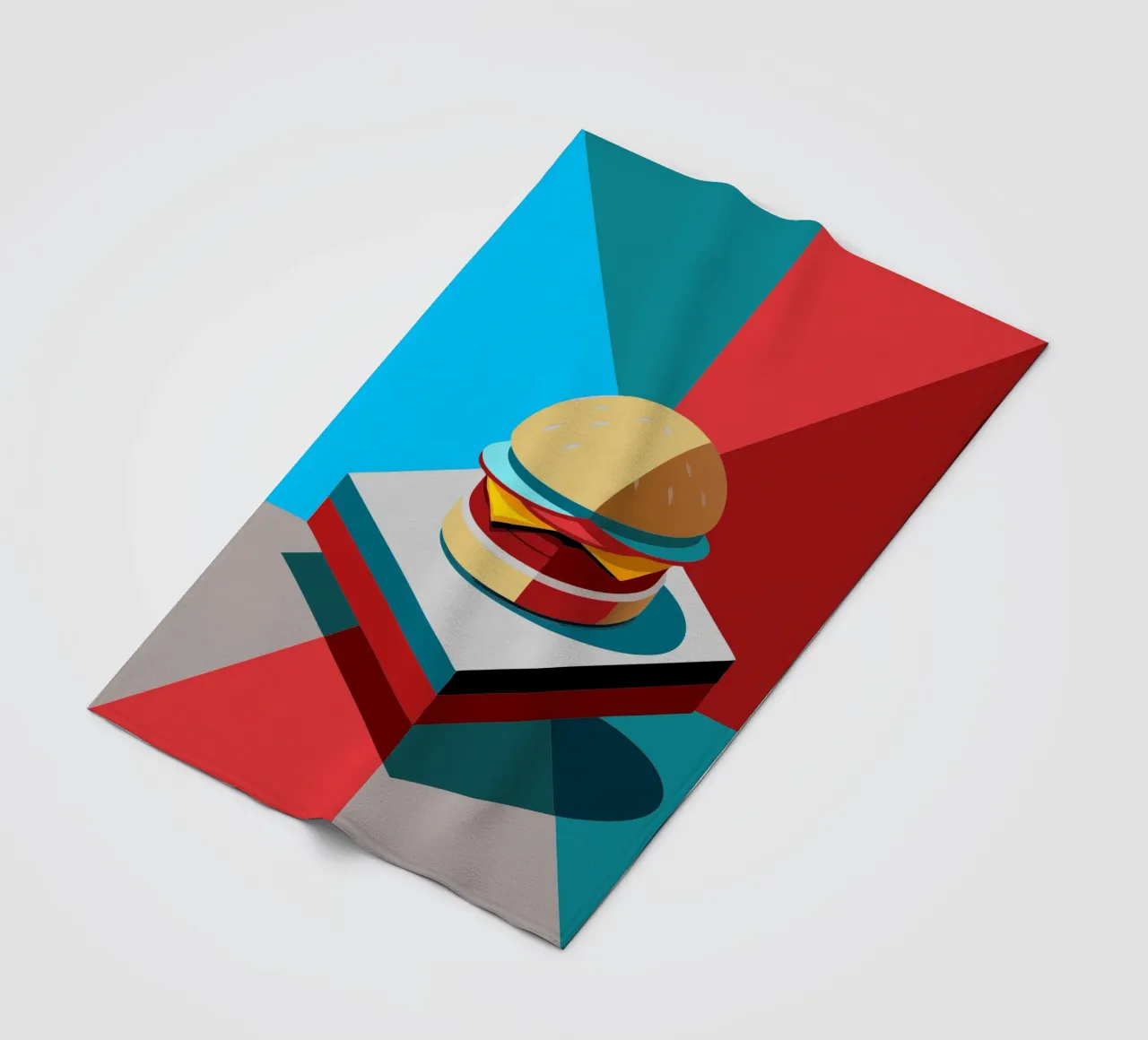 burger vector fleecedeken van zaidza