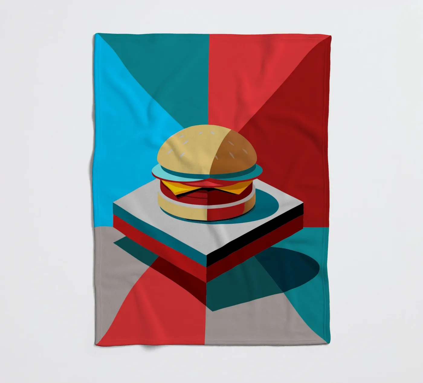 burger vector fleecedeken van zaidza