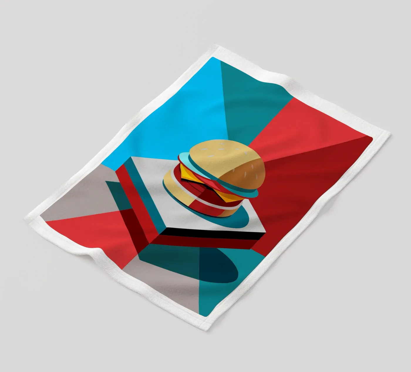 burger vector fleecedeken van zaidza