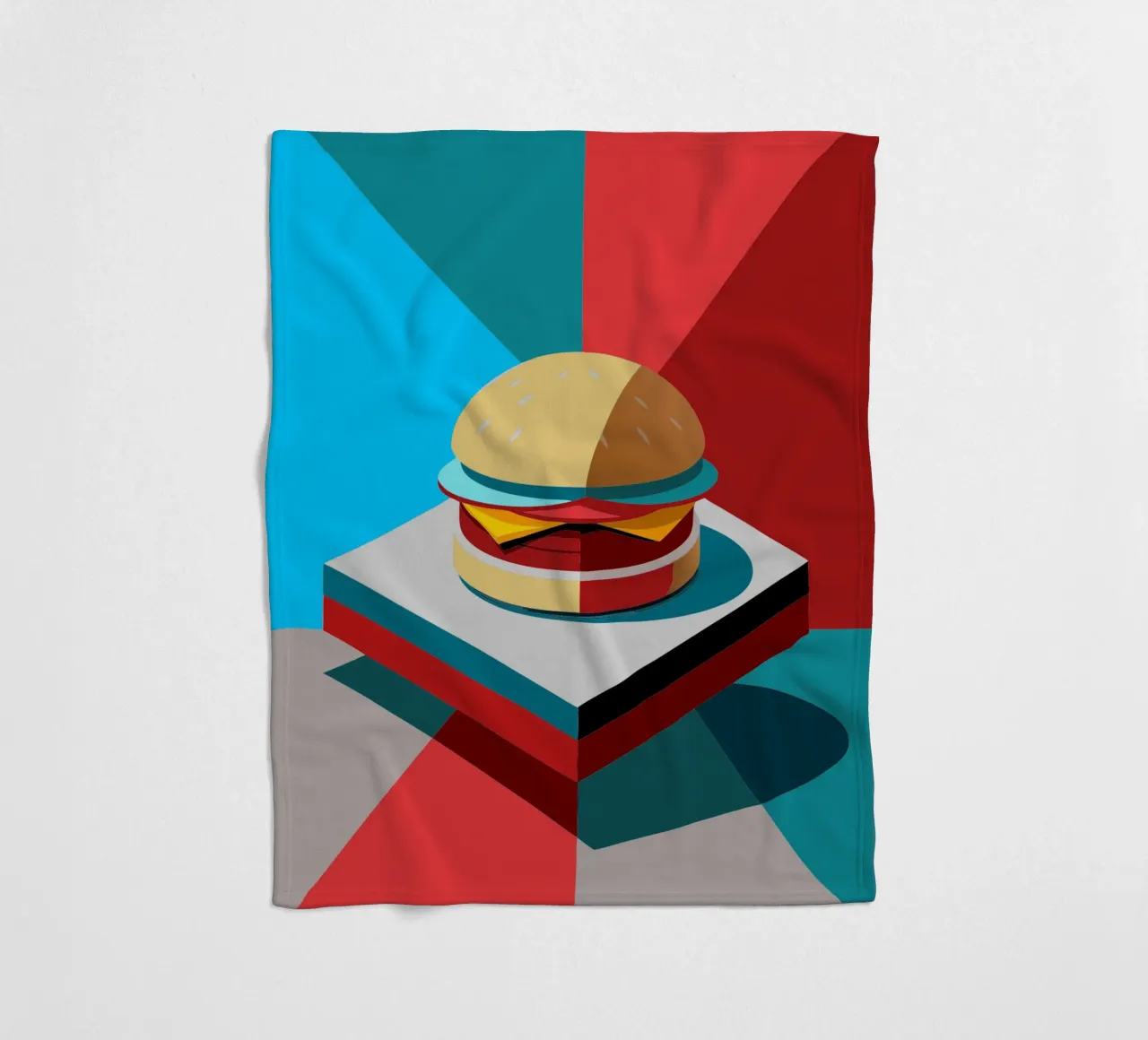 burger vector fleecedeken van zaidza