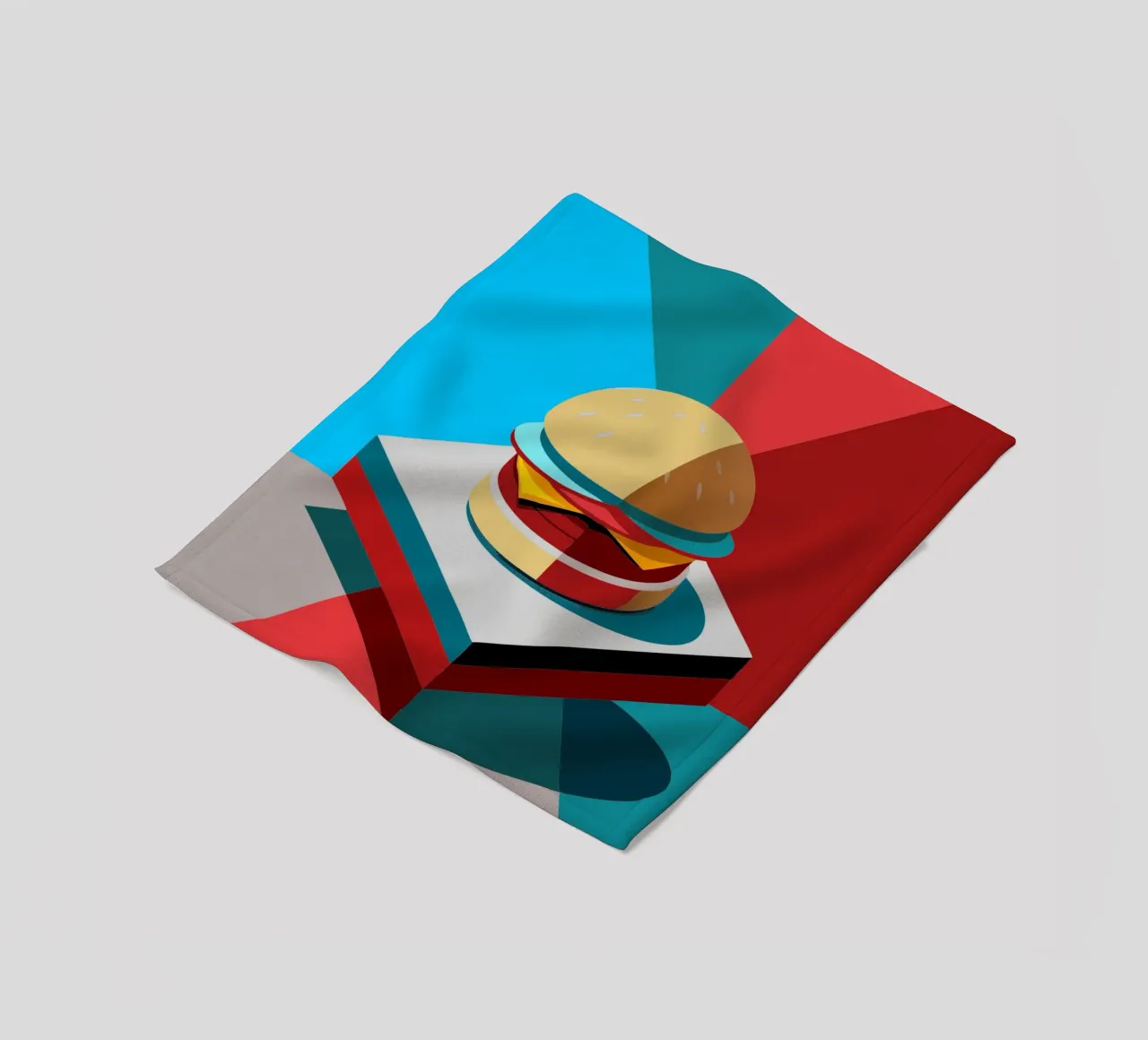 burger vector fleecedeken van zaidza