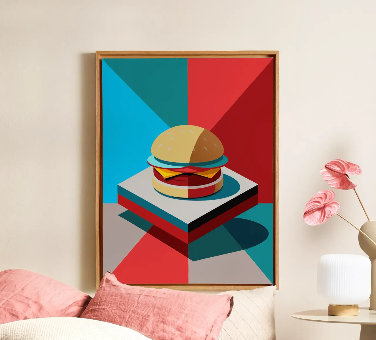 burger vector canvas met Baklijst van zaidza