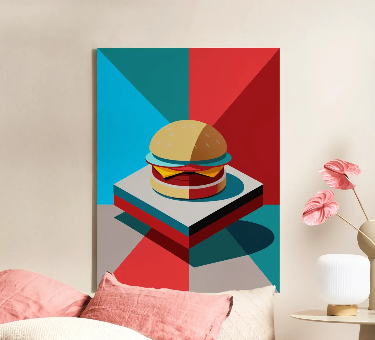 burger vector canvas met Baklijst van zaidza