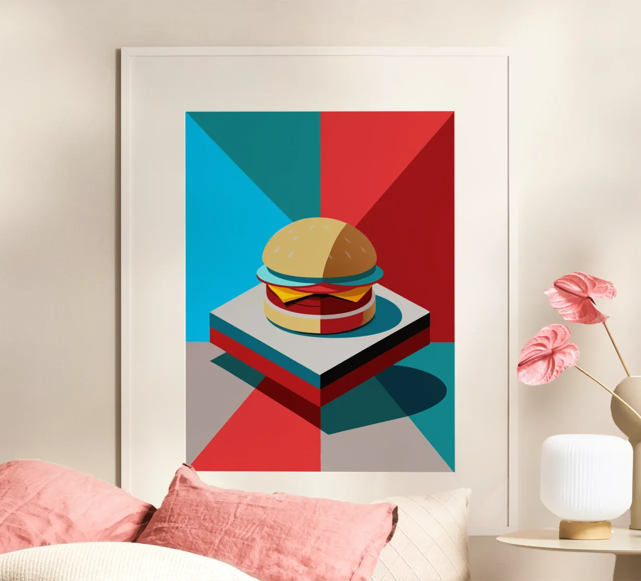 burger vector poster van zaidza