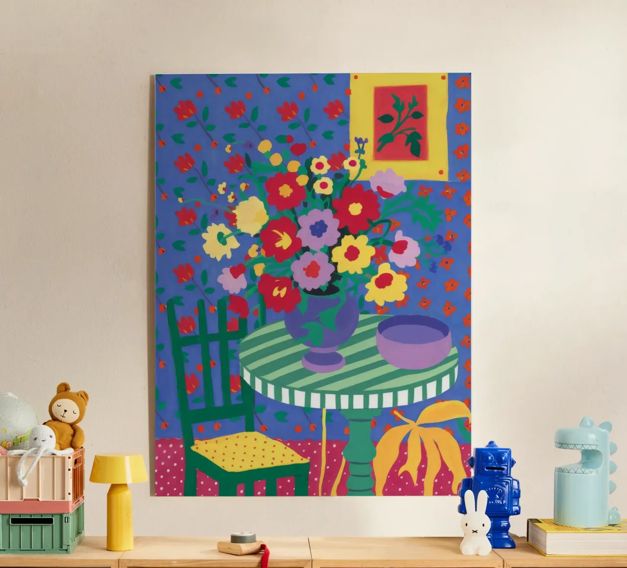 Mesa Joyful Garden metacrilato de Tiga Bersama