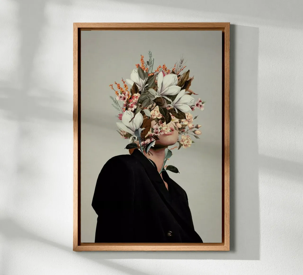 Infinite Moments Infinite Autumns canvas by Frank Moth