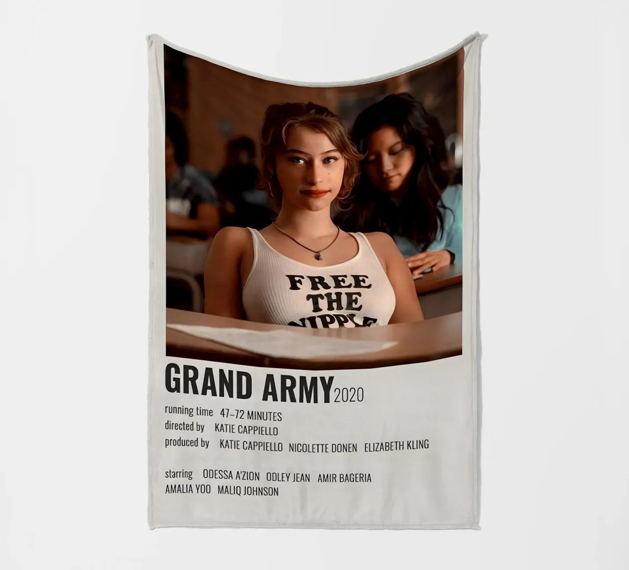 GRAND ARMY 2020 coperta in pile da MVFminimalist
