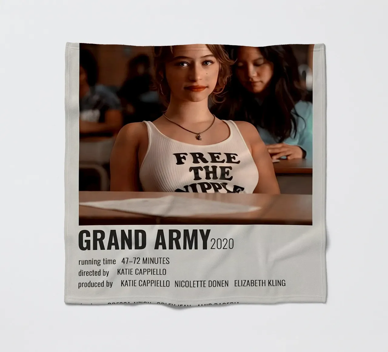 GRAND ARMY 2020 coperta in pile da MVFminimalist
