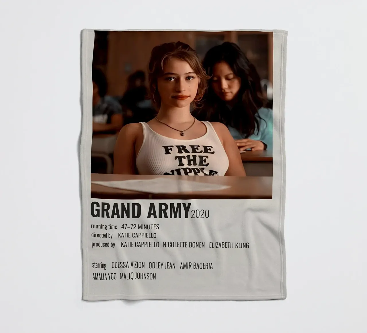 GRAND ARMY 2020 coperta in pile da MVFminimalist