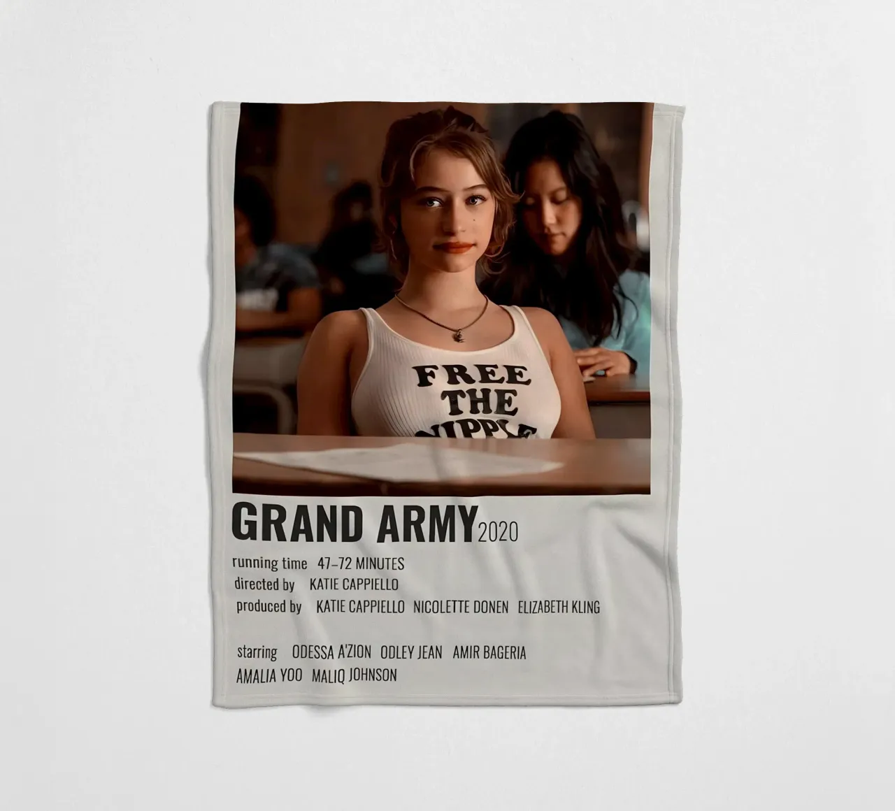 GRAND ARMY 2020 coperta in pile da MVFminimalist